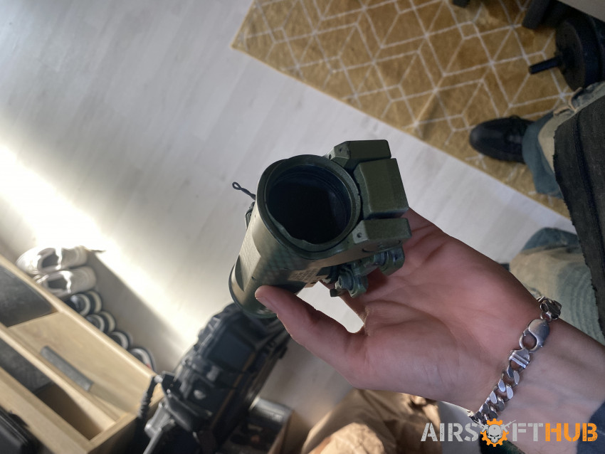 Elcan style 4x scope - Used airsoft equipment