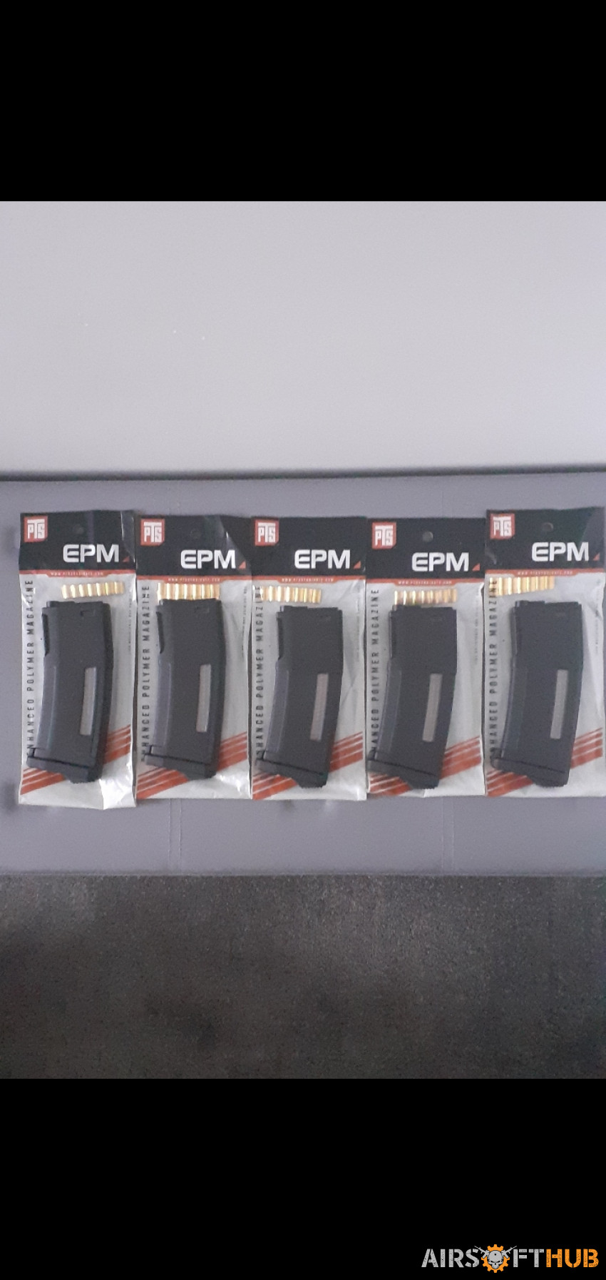 PTS EPM 150 Round Mid Cap Mags - Used airsoft equipment