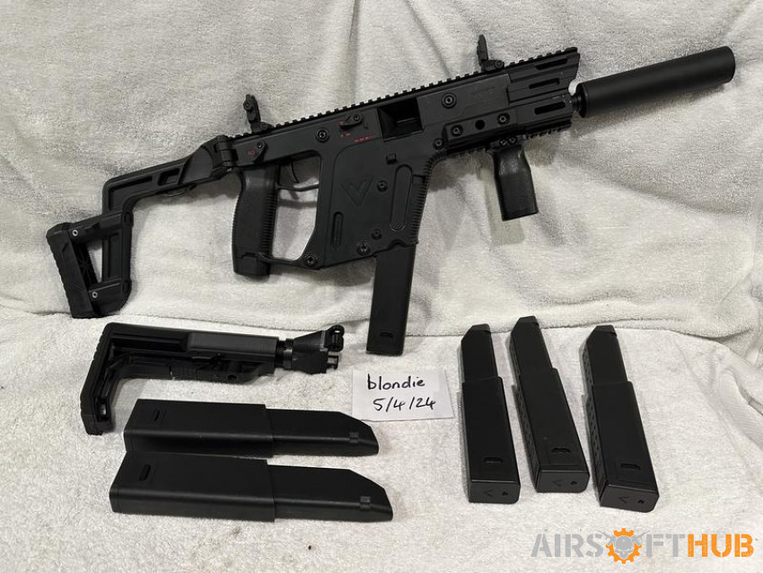 Krytac Kriss Vector Package - Used airsoft equipment