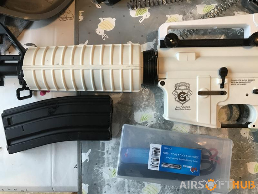 G&G white chione blowback - Used airsoft equipment