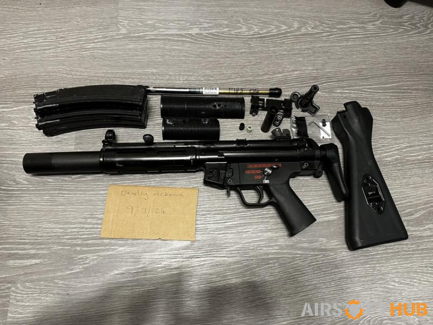 WE Apache MP5SD 17/12/24 - Used airsoft equipment