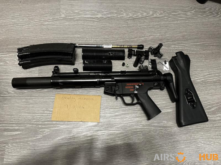 WE Apache MP5SD - Used airsoft equipment