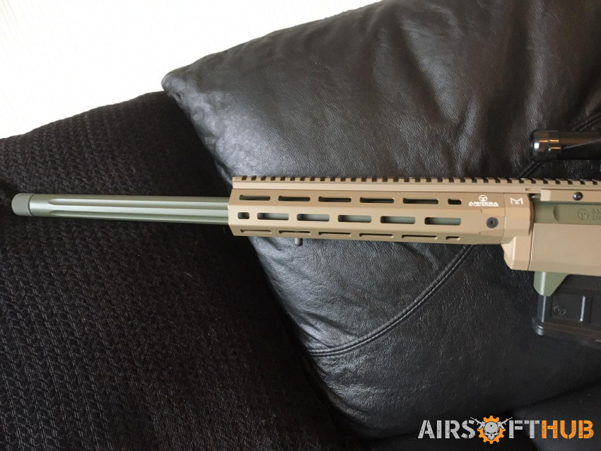 Heavily Upgraded Ares AS01 - Used airsoft equipment