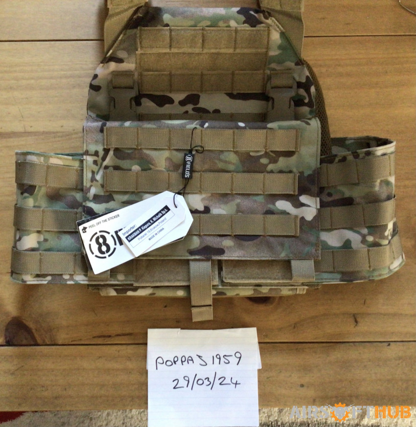 Plate carrier full setup - Used airsoft equipment