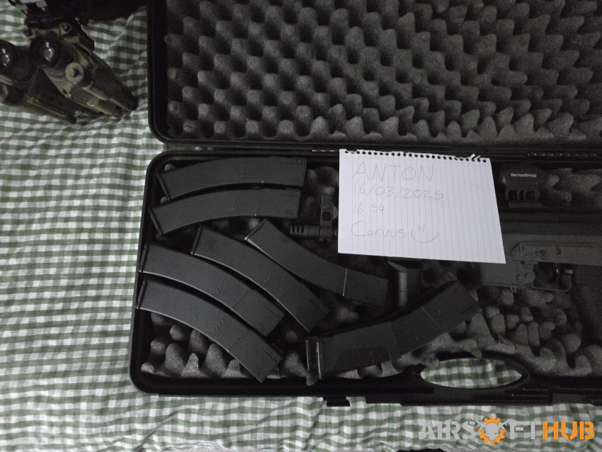 Custom PP-19-01 Vityaz HPA - Used airsoft equipment