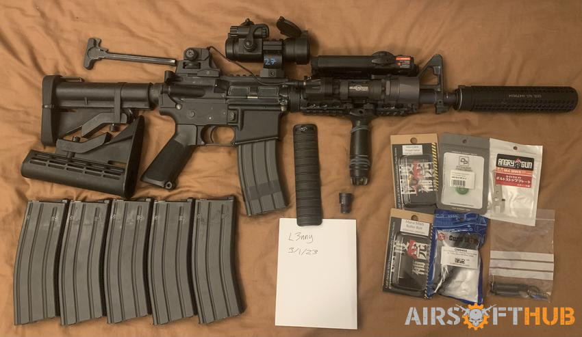 TM MWS MK18 Mod. 0 Huge Bundle - Used airsoft equipment