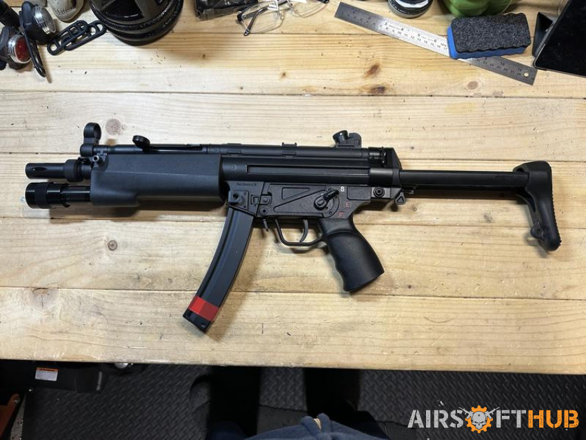 Classic Army MP5 with torch gr - Used airsoft equipment