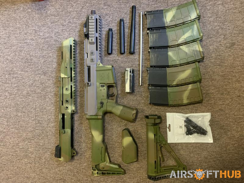 Upgraded GHK G5 GBBR - Used airsoft equipment