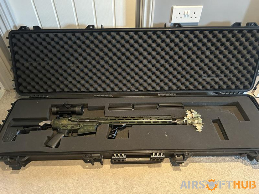 CYMA 98A DMR custom paint job - Used airsoft equipment