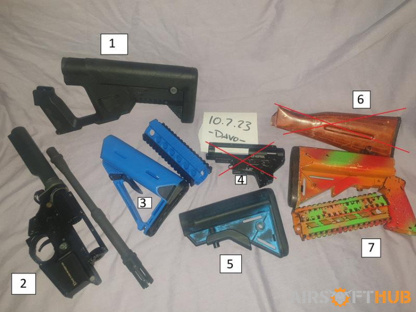 Bits, Bobs, Things... - Used airsoft equipment