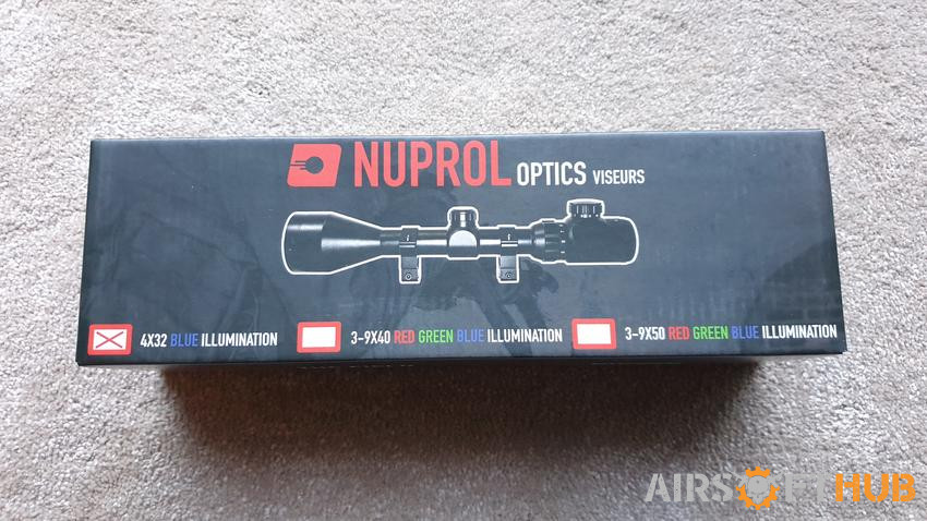 NUPROL 4x32 IR RIFLE SCOPE - Used airsoft equipment