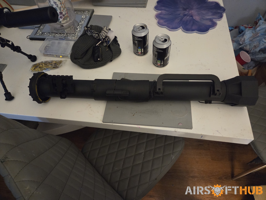 Anti tank launcher 3d print - Used airsoft equipment