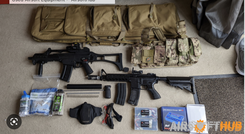 Looking for AEG rifle bundle - Used airsoft equipment