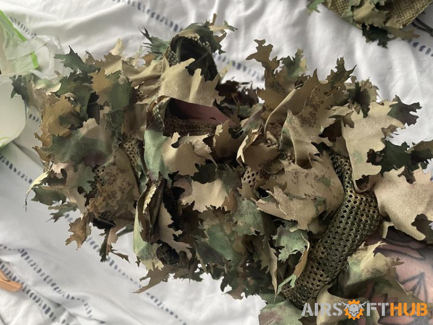 Half ghillie - Used airsoft equipment