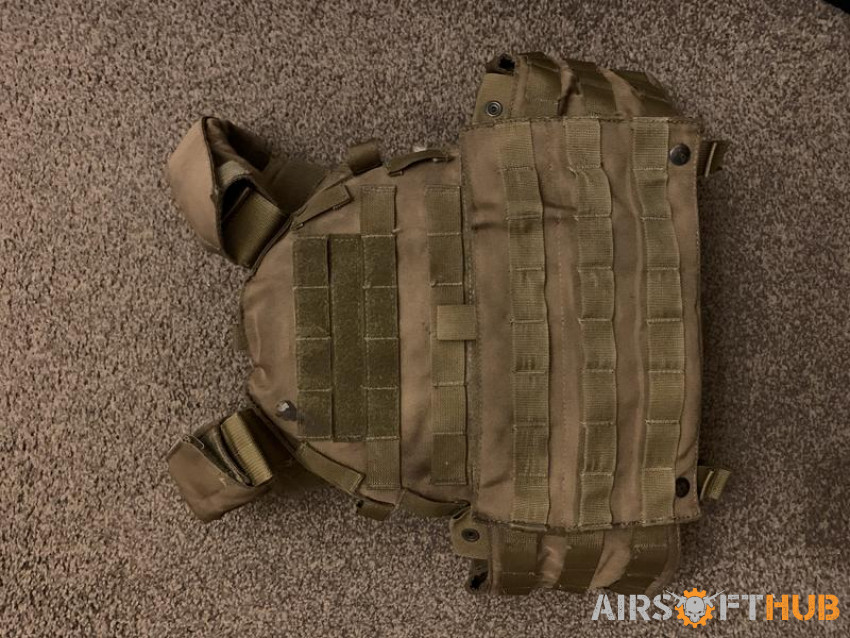 TMC PLATE CARRIER - TAN - Used airsoft equipment