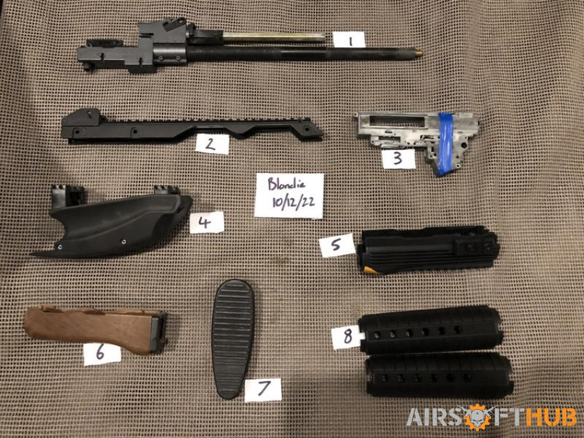 Various Parts Clearout - Lot 5 - Used airsoft equipment