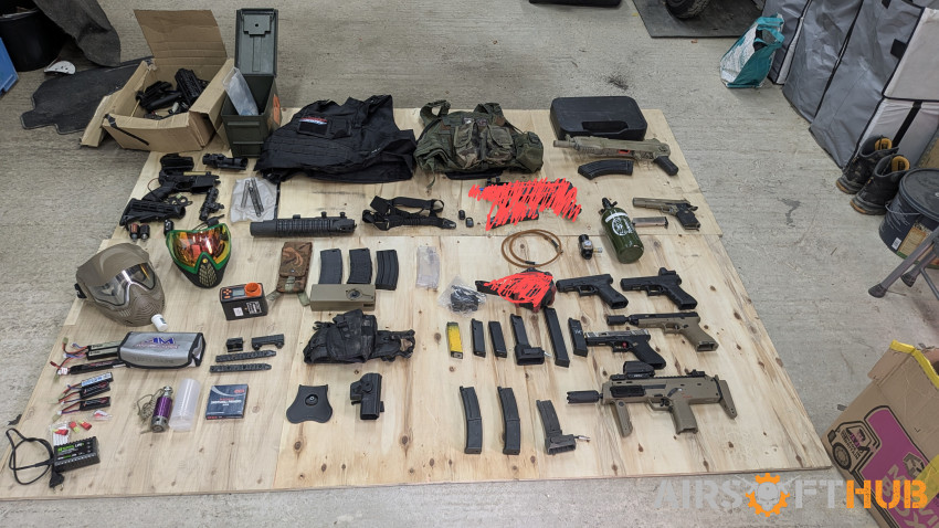 Job lot, huge bundle MP7,Glock - Used airsoft equipment