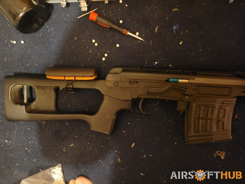 A&K SVD spring - Used airsoft equipment