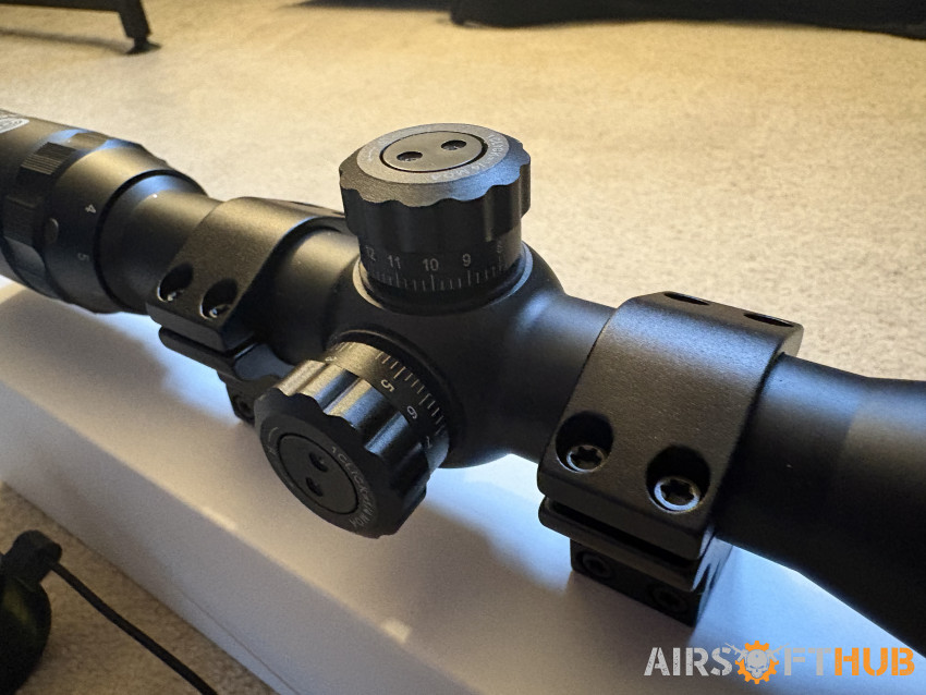 Stoeger 3-9 x40 scope - Used airsoft equipment
