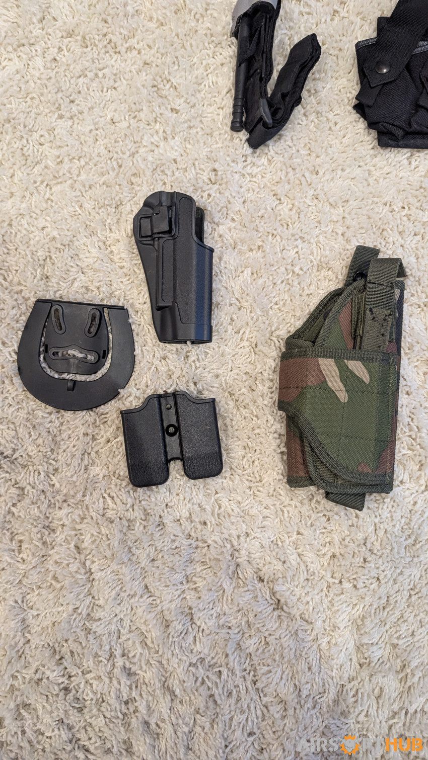 Assortment of gear - Used airsoft equipment