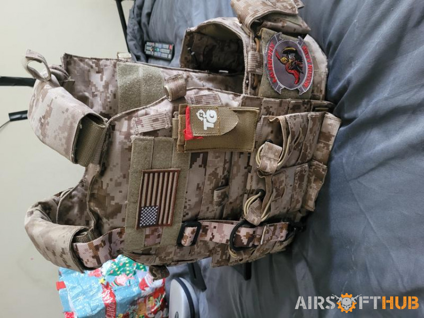 AOR1 plate carrier - Used airsoft equipment