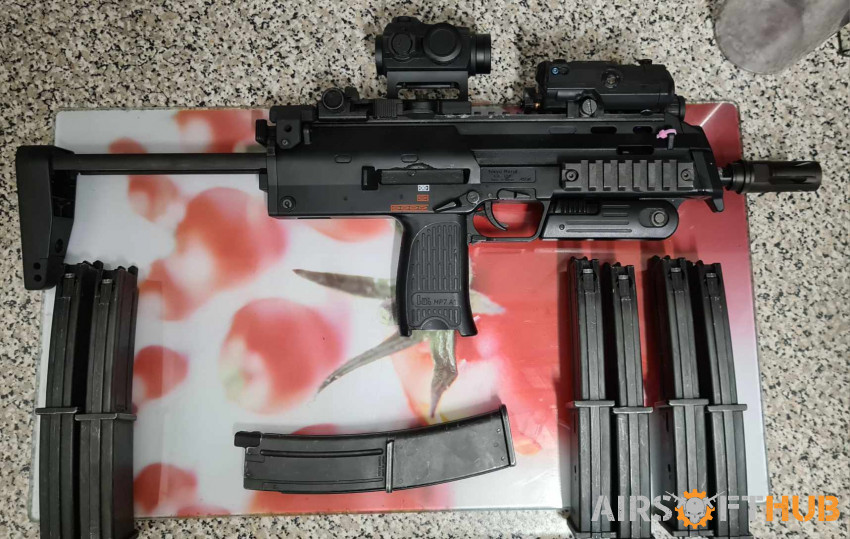 TM MP7 GBB +7mags - Used airsoft equipment