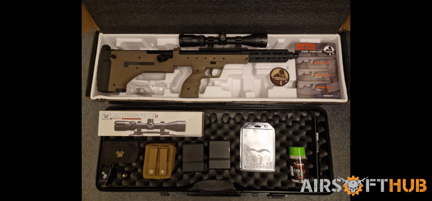 Silverback srs a2 covert - Used airsoft equipment