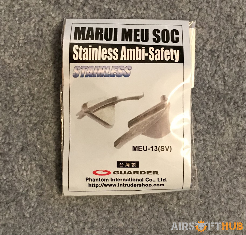 Marui MEU steel ambi safety’s - Used airsoft equipment