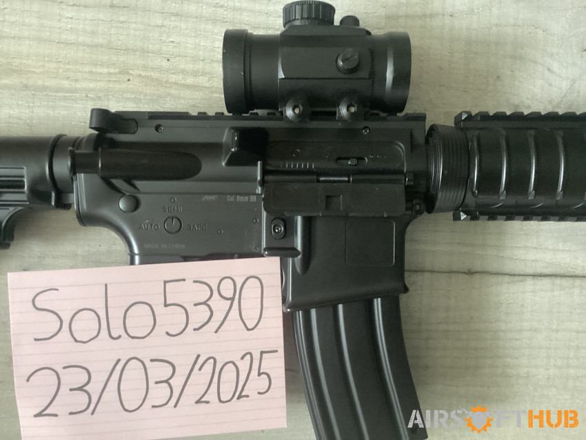 AR-15 replica - Used airsoft equipment