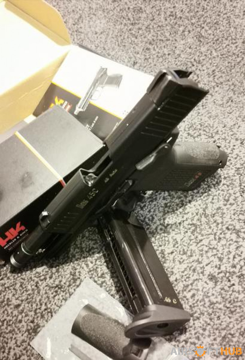 H&K45C Gas Blowback Pistol VFC - Used airsoft equipment