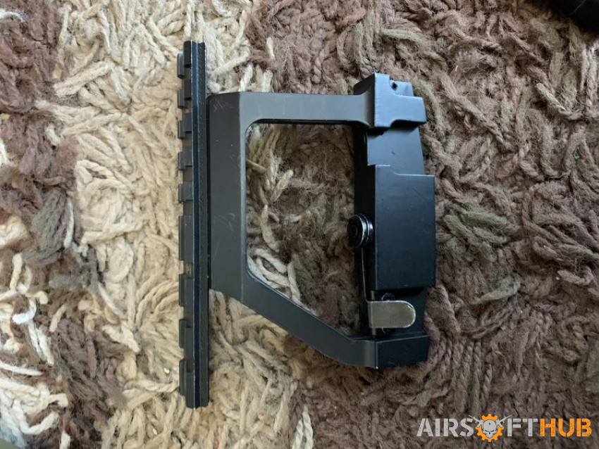 Mint condition ak side mount - Used airsoft equipment