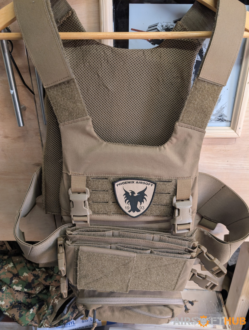 Krydex plate carrier and sling - Used airsoft equipment