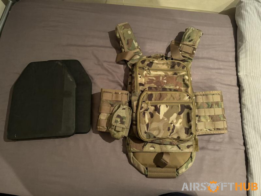 One Tigris Plate Carrier - Used airsoft equipment