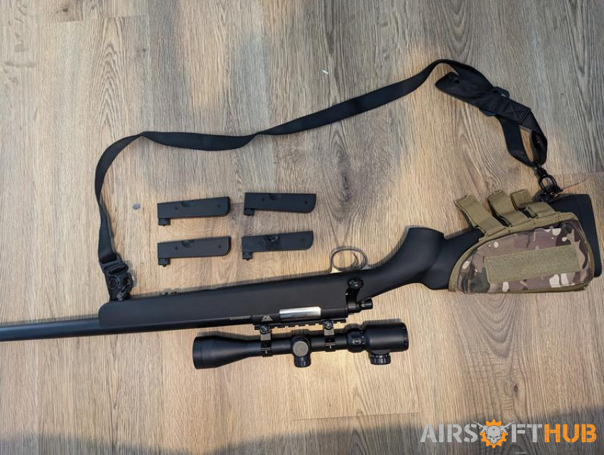 UPGRADED VSR-10 sniper - Used airsoft equipment
