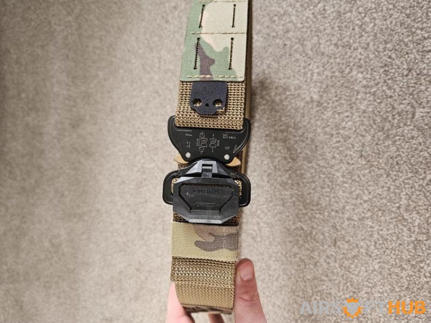 Deadly Customs shooters belt. - Used airsoft equipment
