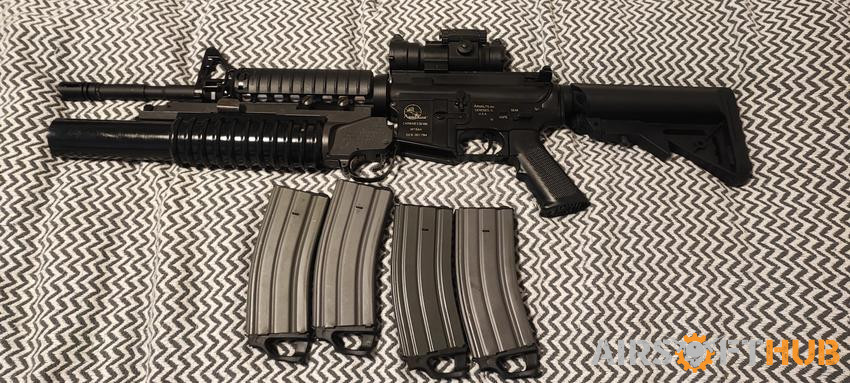 M15A4 with M203 - Used airsoft equipment
