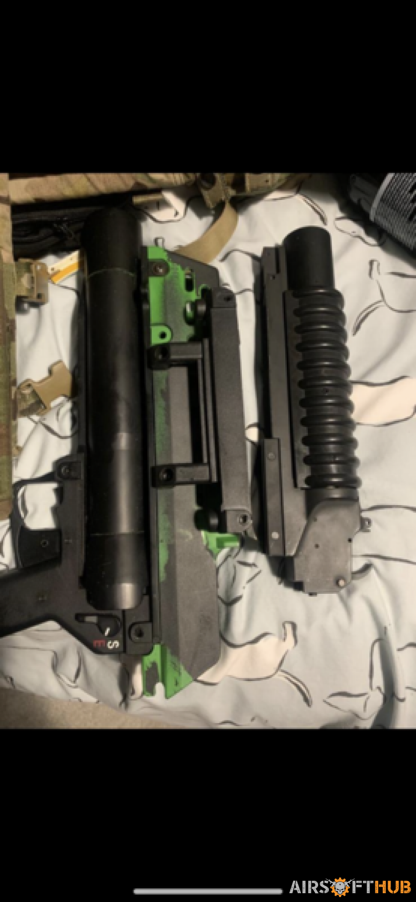 airsoft grenade launcher - Used airsoft equipment