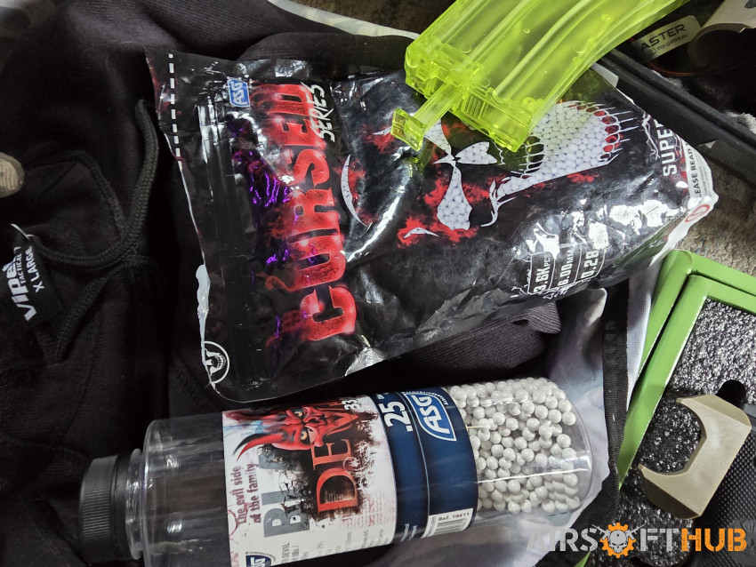 Airsoft equipment - Used airsoft equipment