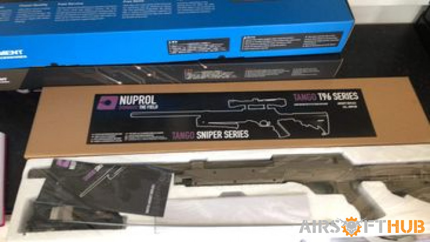nuprol t96 sniper tan - Used airsoft equipment