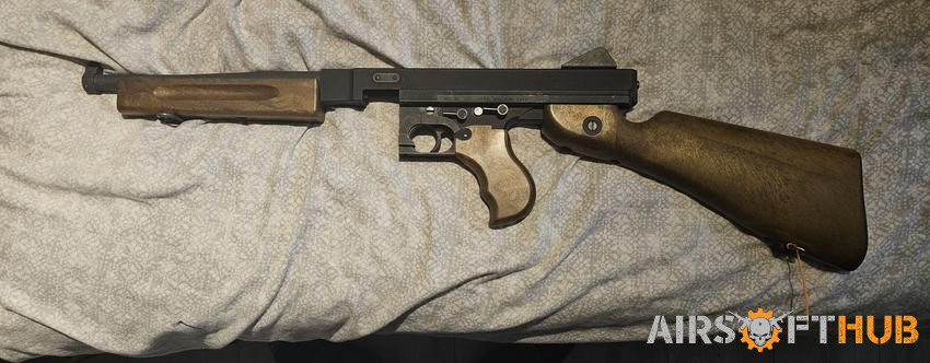 WE GBBR THOMPSON M1A1 - Used airsoft equipment