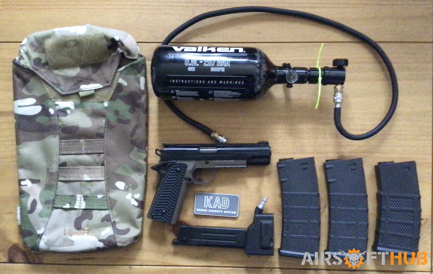 HPA Run and Gun setup - Used airsoft equipment