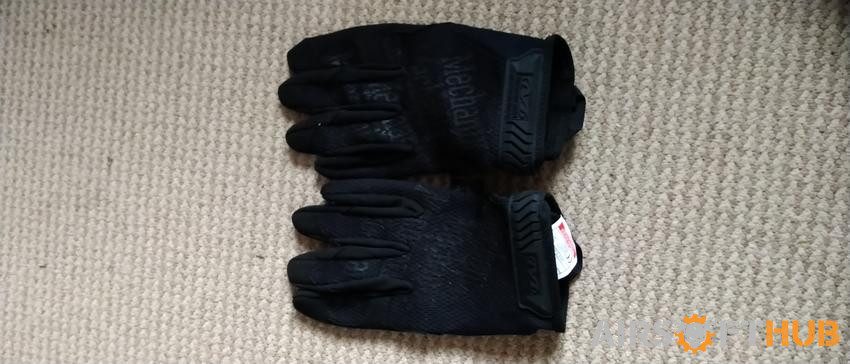Black covert mechanics gloves - Used airsoft equipment