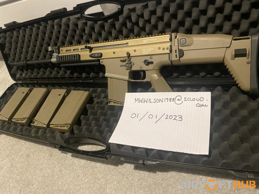 Tokyo Marui SCAR H ngrs - Used airsoft equipment