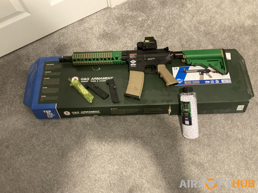 G&G combat machine CM16 raider - Used airsoft equipment