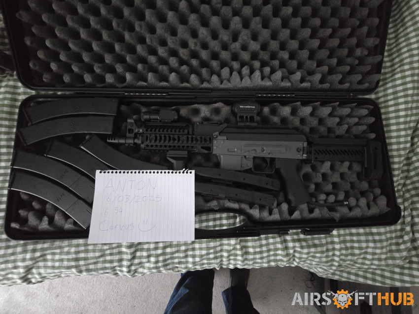 Custom PP-19-01 Vityaz HPA - Used airsoft equipment