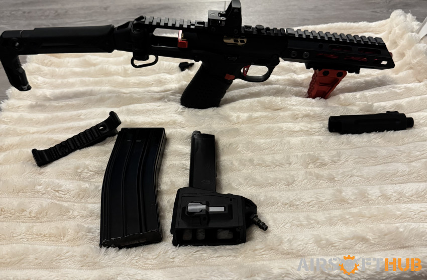 Fully Upgraded AAP-01 HPA - Used airsoft equipment