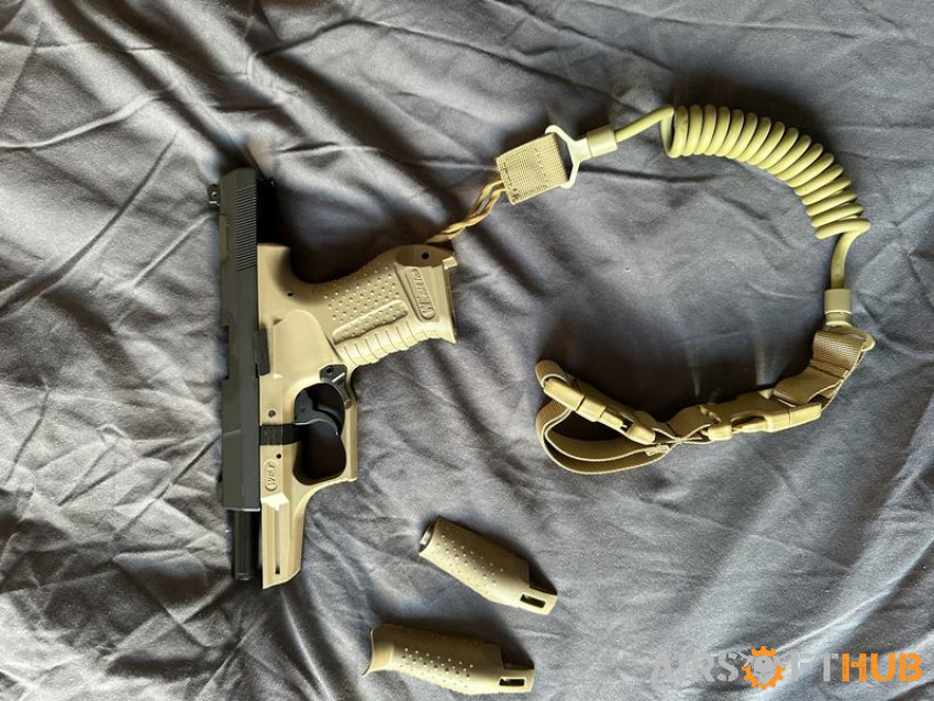 WE PX-001 Gas Pistol(Tan) - Used airsoft equipment