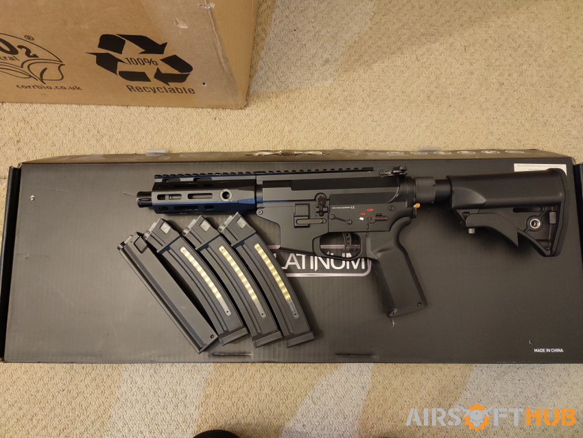Cyma cm.106 platinum smg - Used airsoft equipment