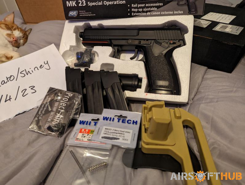 ASG MK23 package - Used airsoft equipment