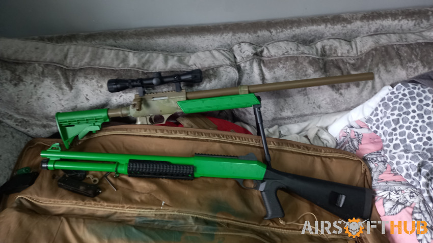 Special team carbine rifle and - Used airsoft equipment